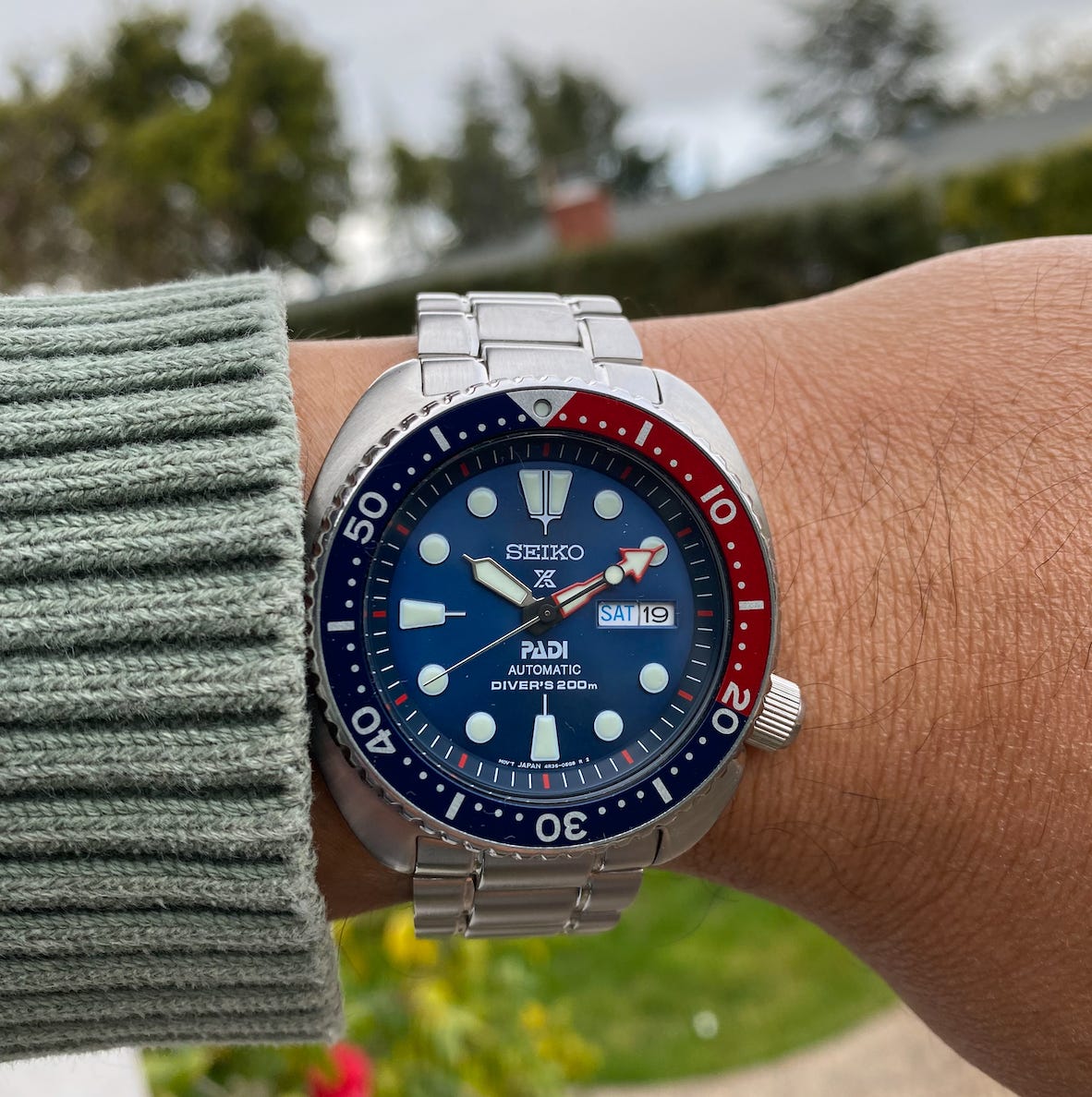 Seiko prospex padi automatic divers watch srpa21k1 top