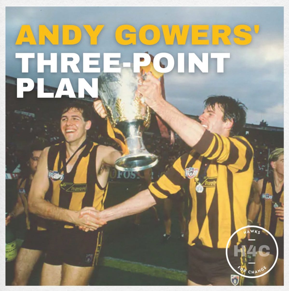 Gowers hits out at governance issues ahead of Hawthorn AGM