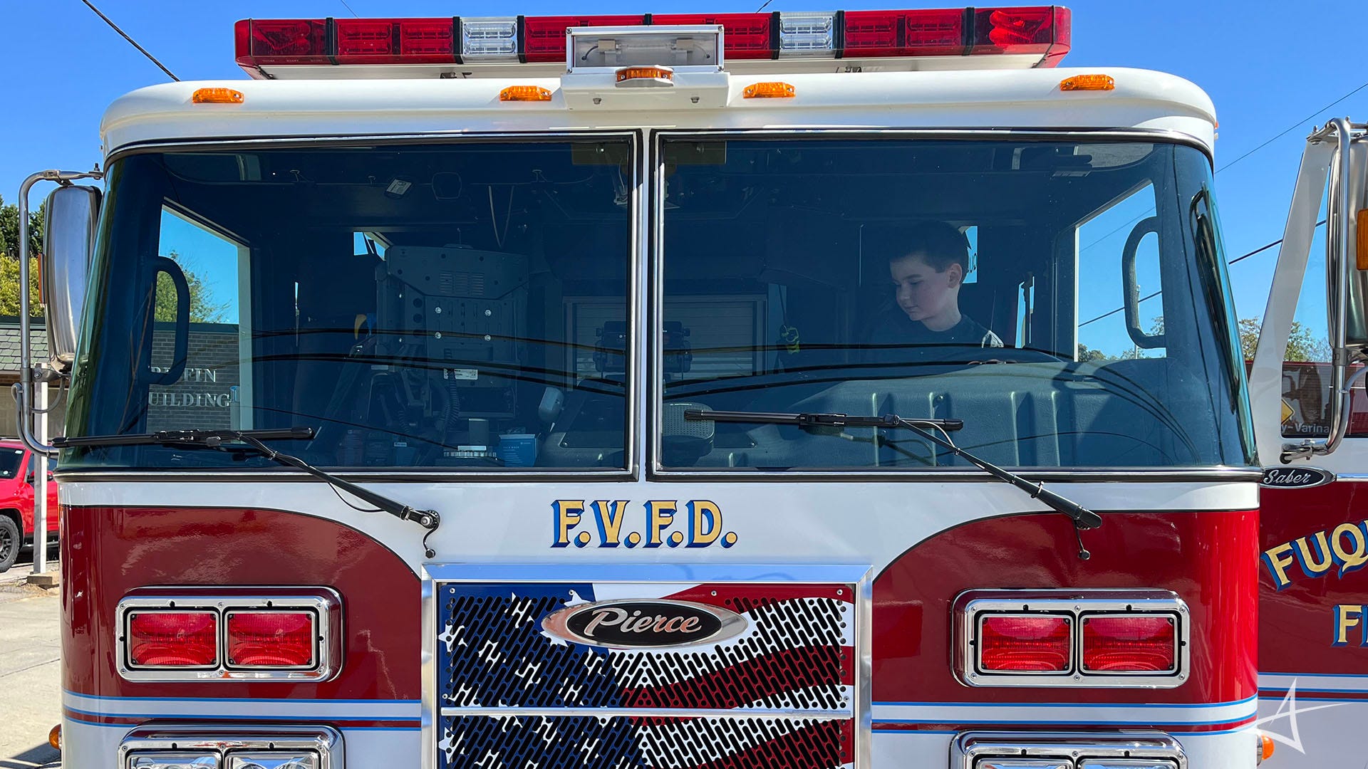 Our trip to the FuquayVarina Fire Department Open House
