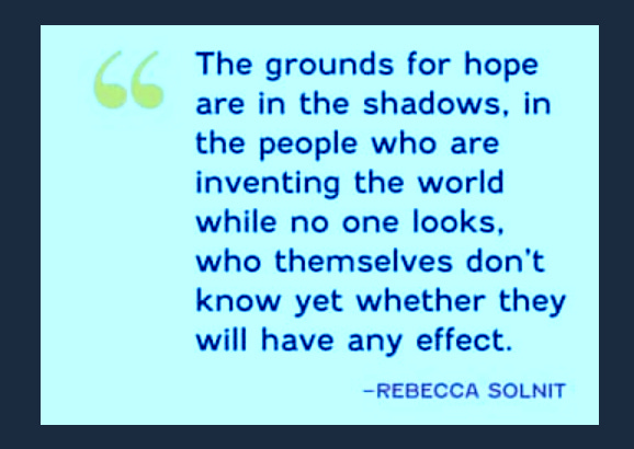 Subversive, Transformative, Liberational Hope