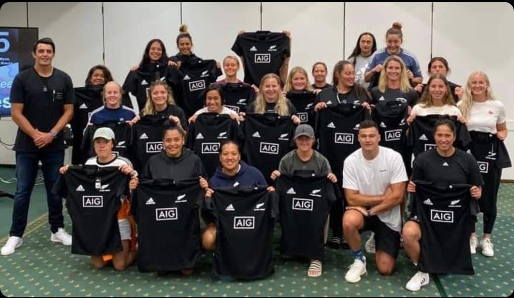 Black ferns jersey sales