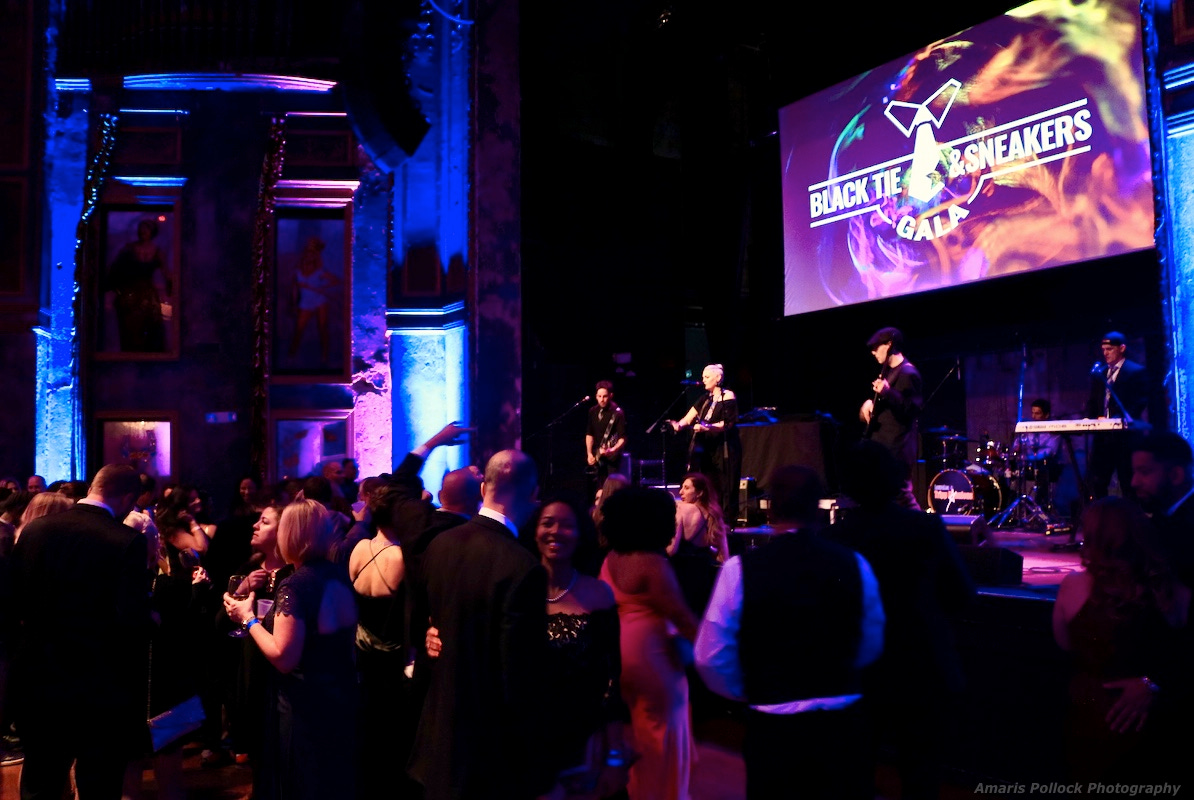 Philly’s Masquerade Ball in Sneakers—What a Perfect Fit!