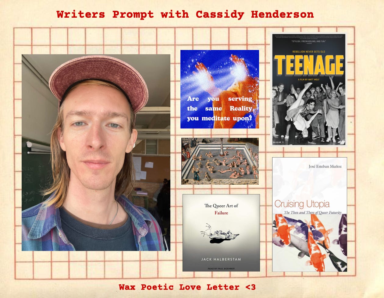 The Wax Poetic Love Letter Writer's Prompt w/ Cassidy Henderson