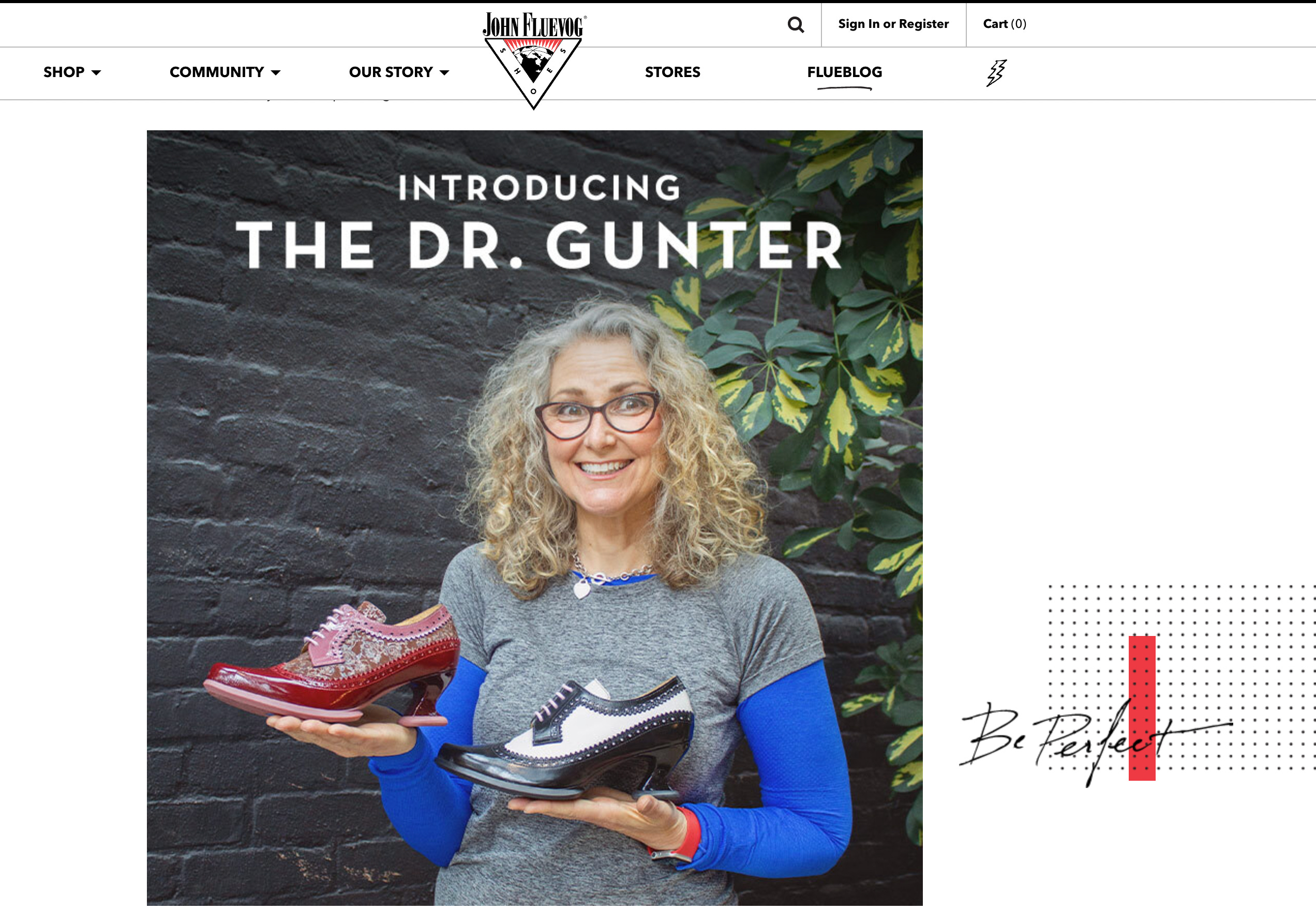 The fluevog post sale