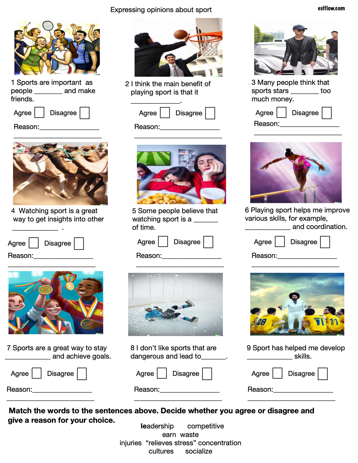 Audiovisualverbal exercises by Peter Snashall