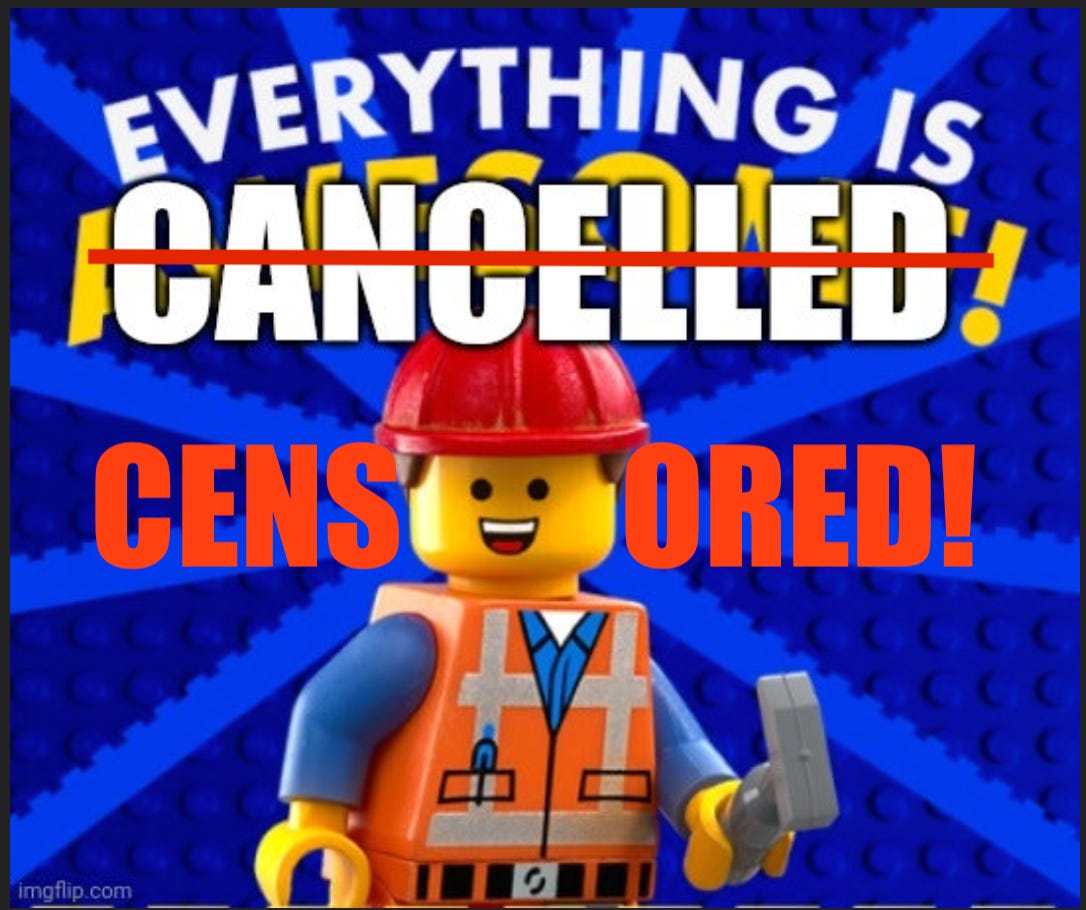 They are engaging in censorship and propaganda