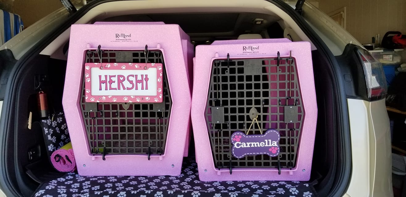 Ruff tough kennels pink on sale