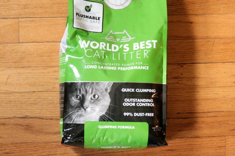 Edible kitty deals litter