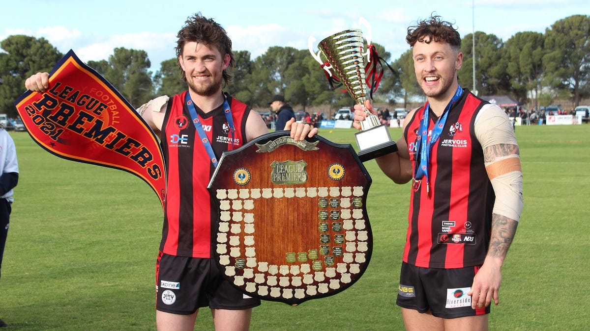 Jervois are backtoback River Murray Football League premiers