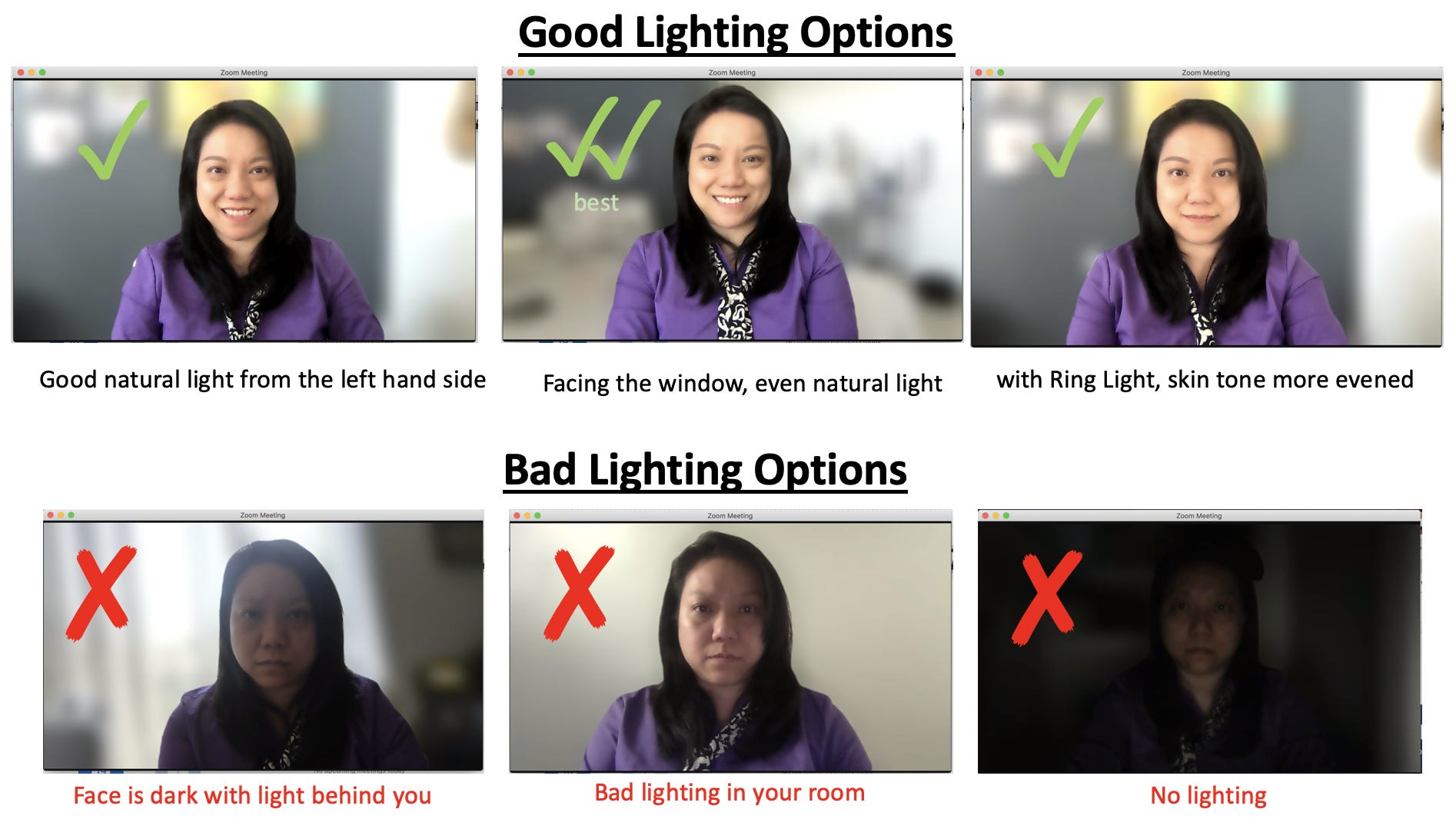 Best lighting for zoom calls on sale