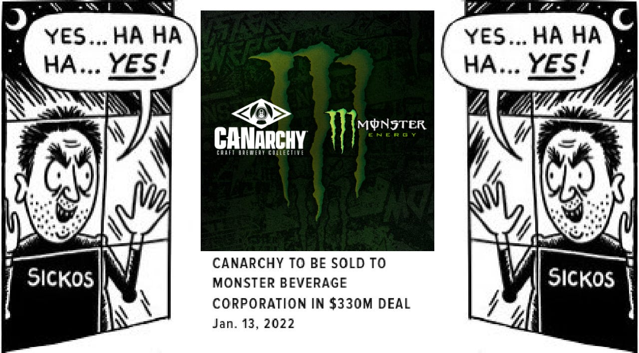 Monster Energy hard seltzer *WHEN* by Dave Infante