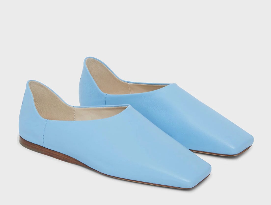 Flats that cover top of foot discount
