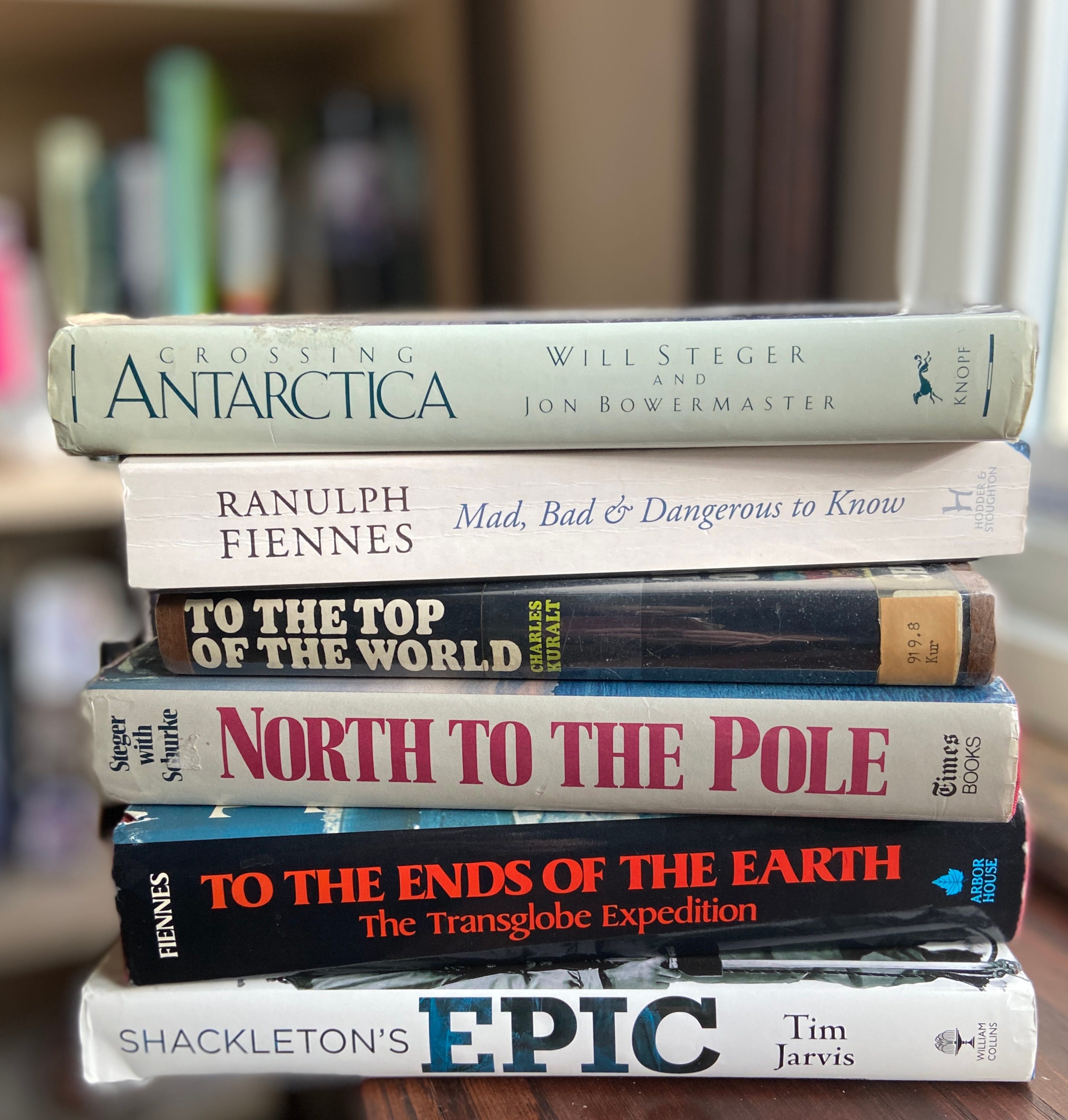 The polar bookshelf by Jason Heaton SWIMPRUF