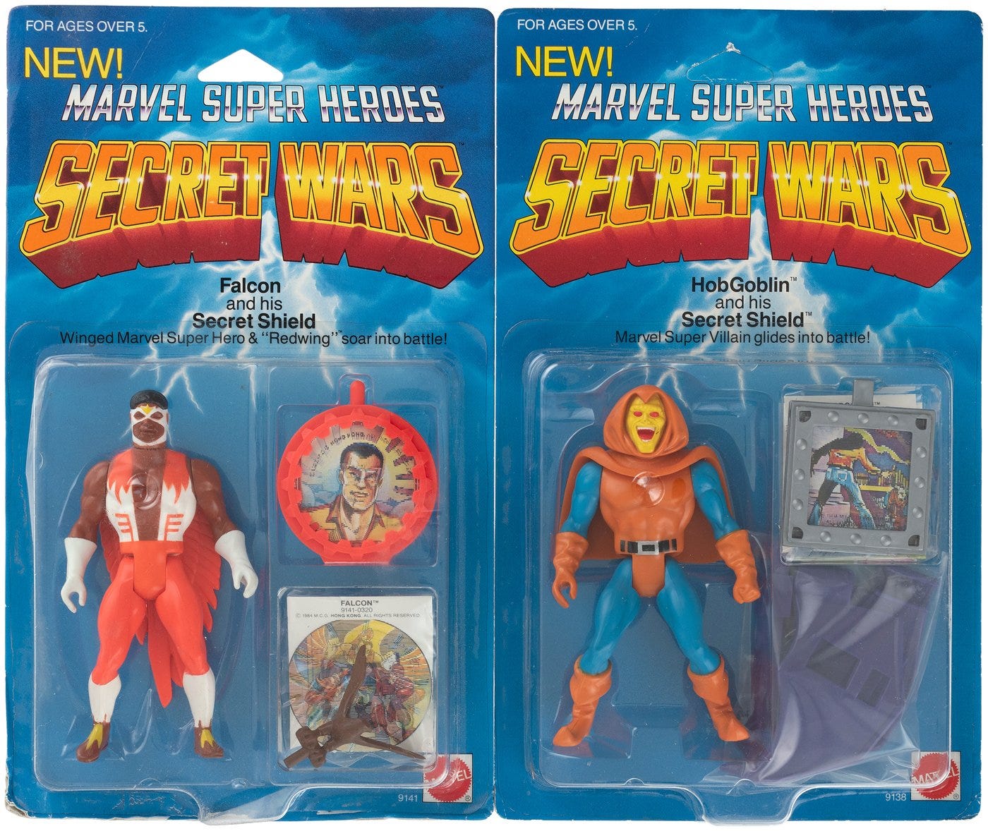 Secret wars toys online 1984