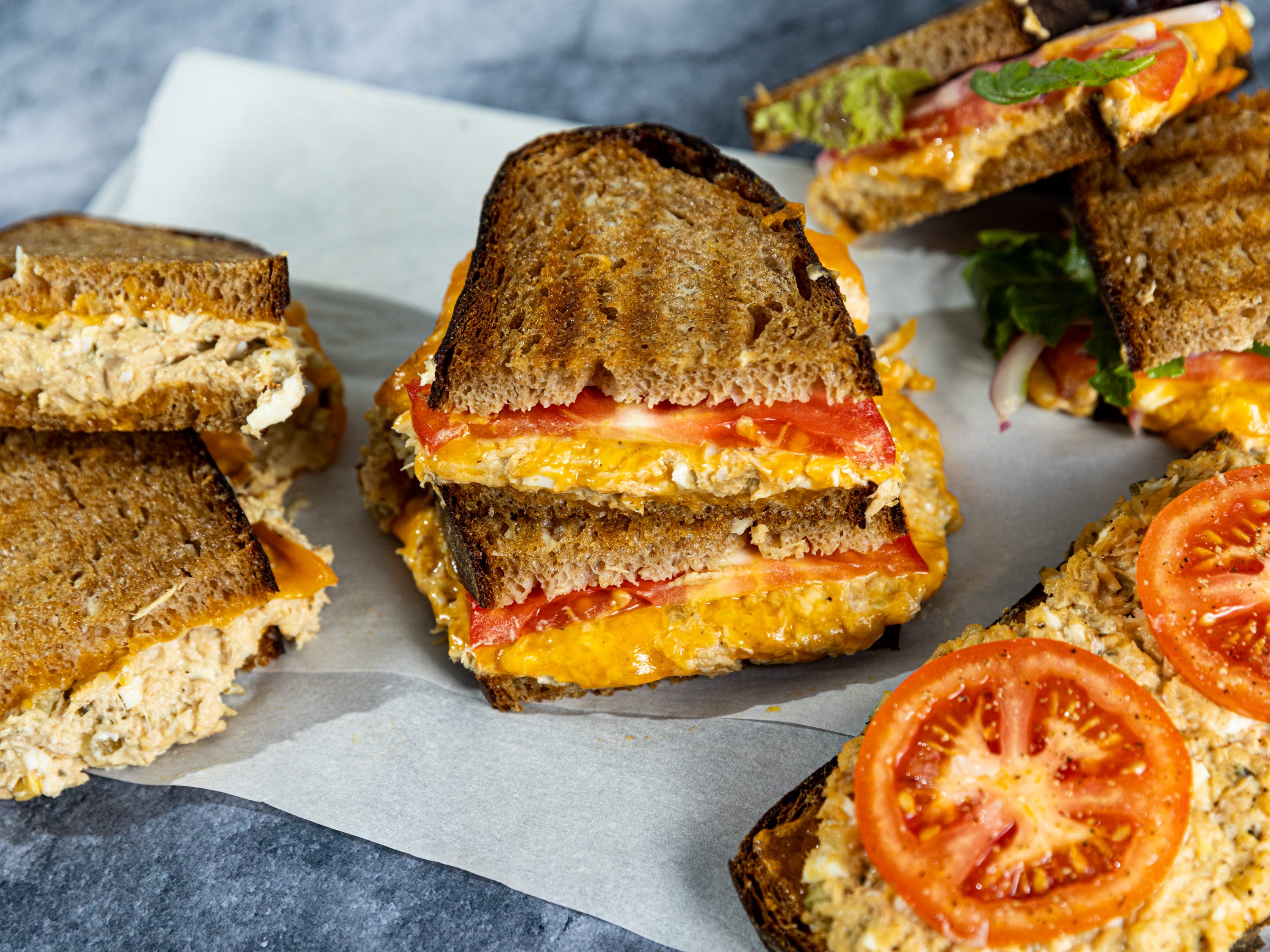 the perfect tuna melt by Caroline Chambers