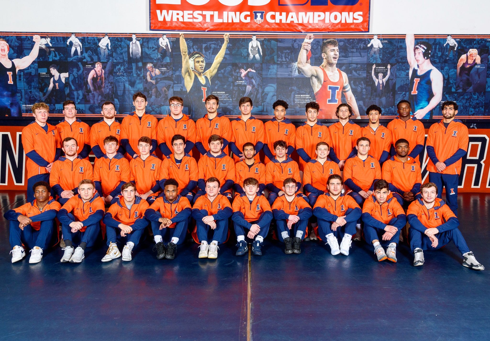 Off The Mat Illini Wrestlers Sidelined by Jon J. Kerr