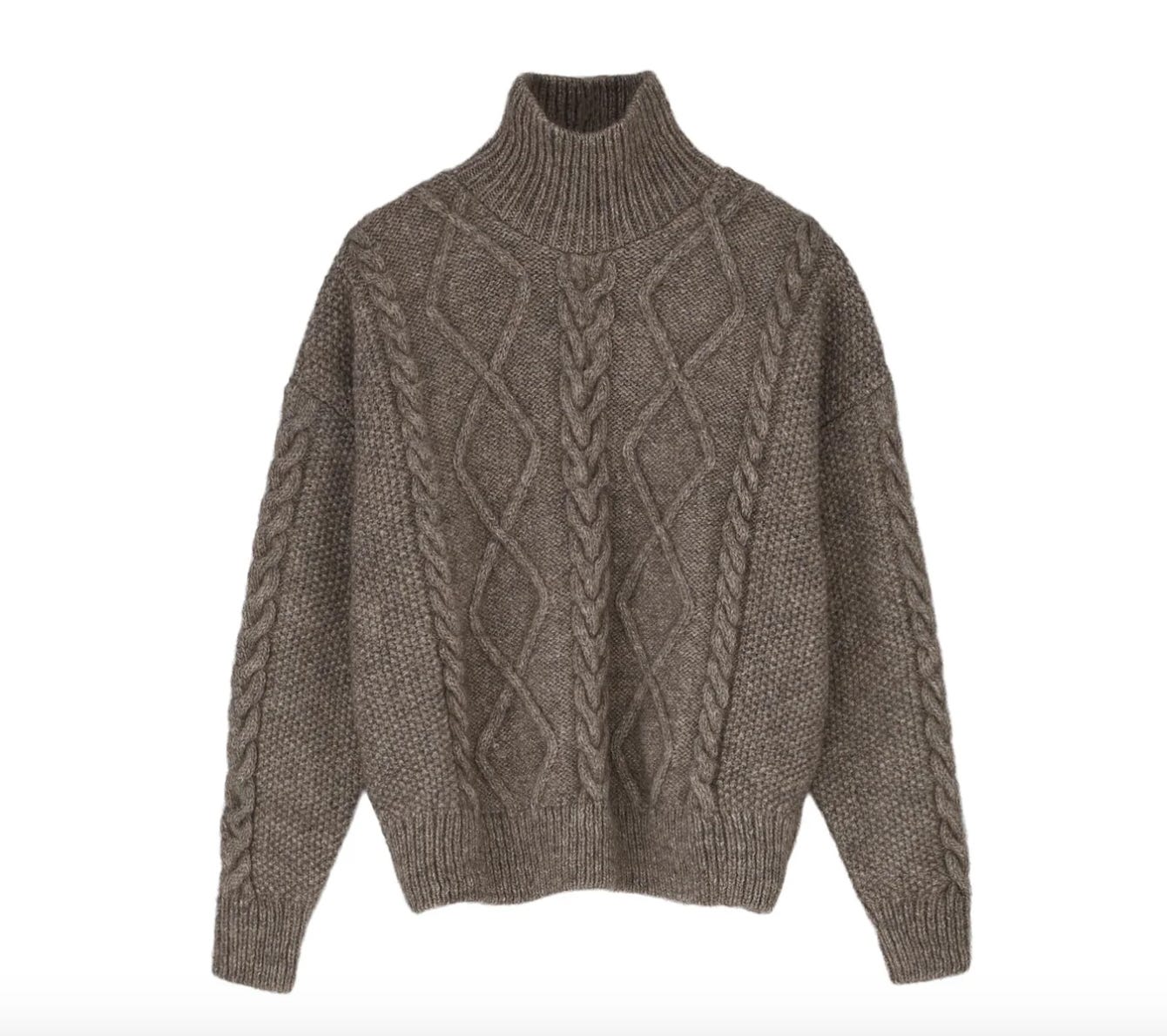 The ideal winter sweater might be a fisherman’s knit