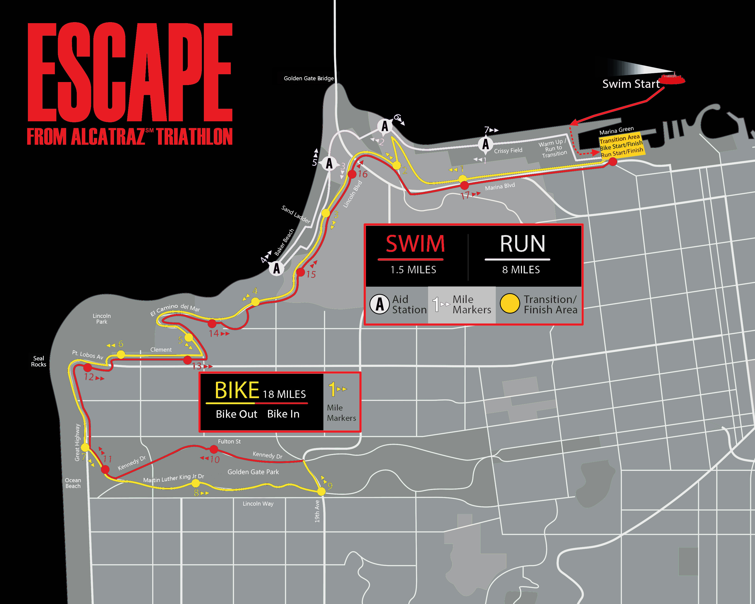 Race Review Escape from Alcatraz by Kelly O'Mara