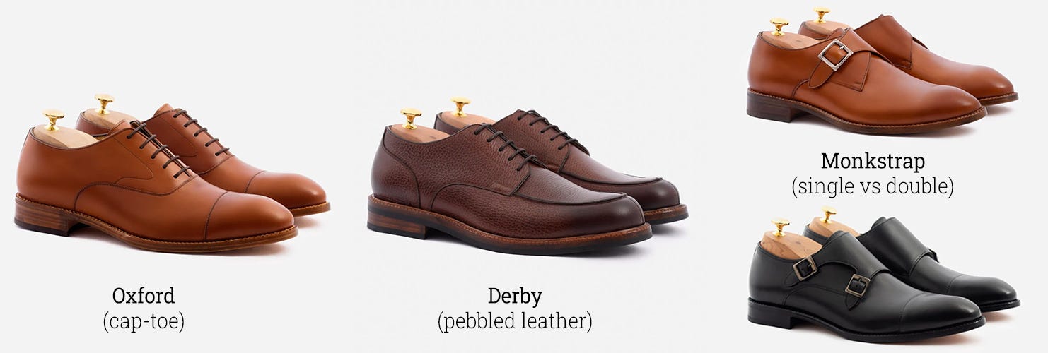 Types of smart clearance shoes