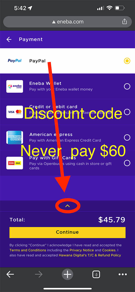 Discount code pa4 new arrivals
