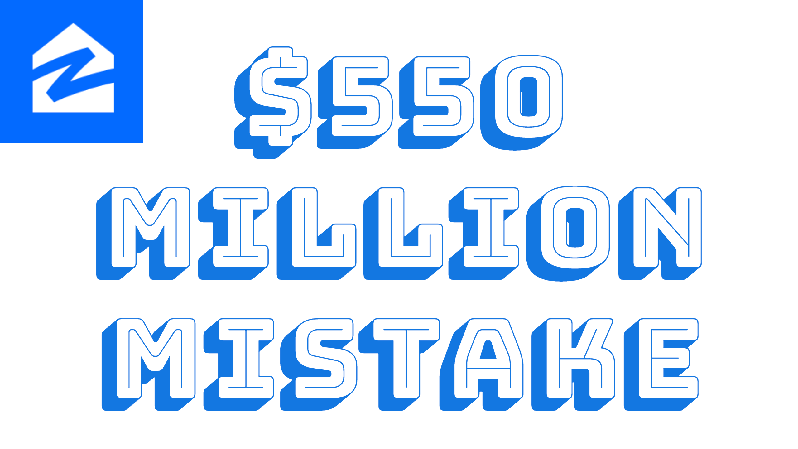 Zillow’s 550 Million Mistake The FinanceTLDR Newsletter