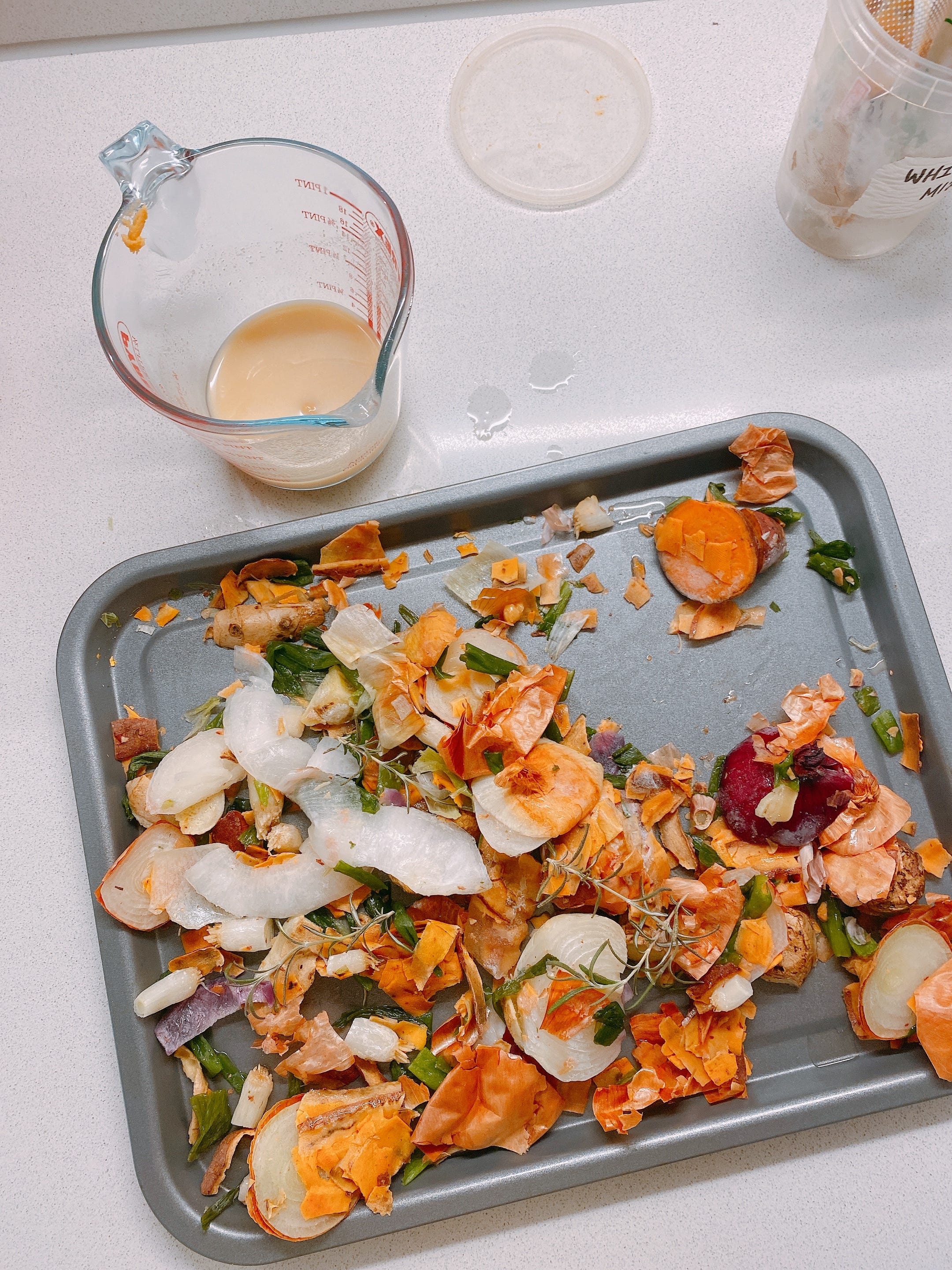 Veg Scrap Soup by Chris Mandle Scraps