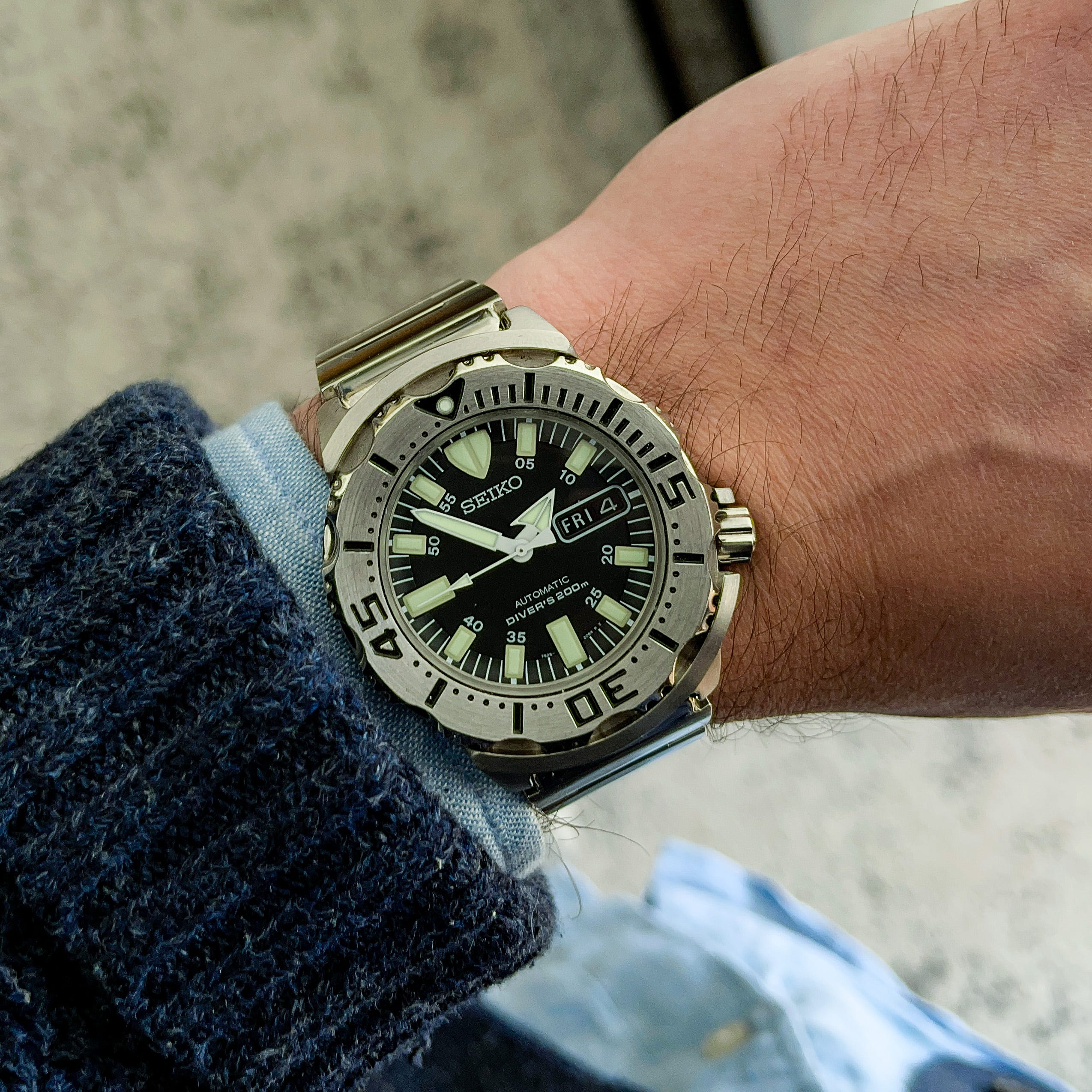 Seiko monster nato discount