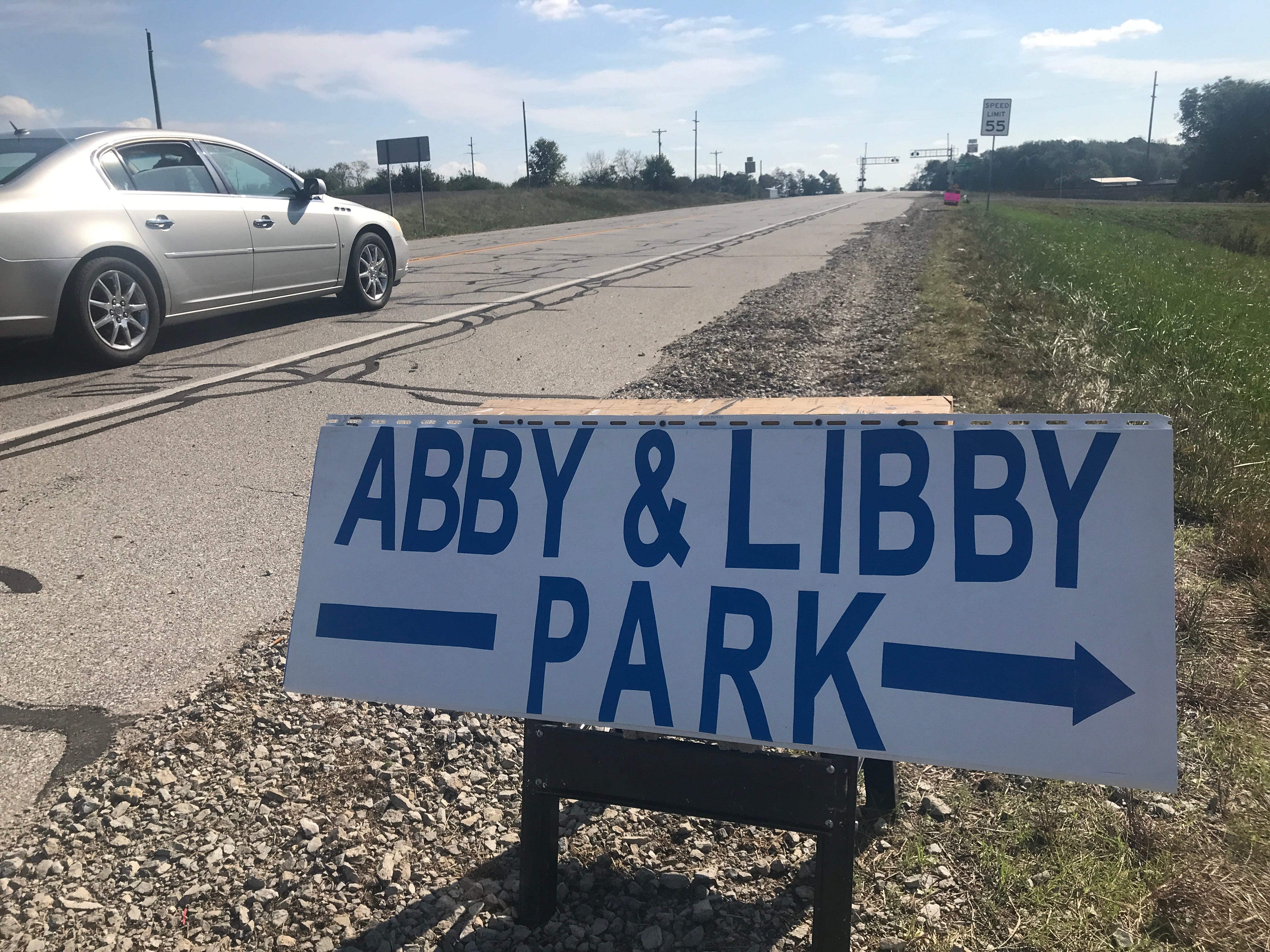 Families dedicate Abby and Libby Memorial Park, a labor of love near Delphi