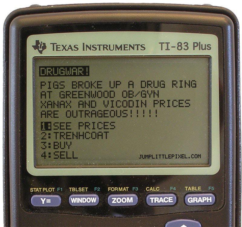 How to use a store ti 83 calculator