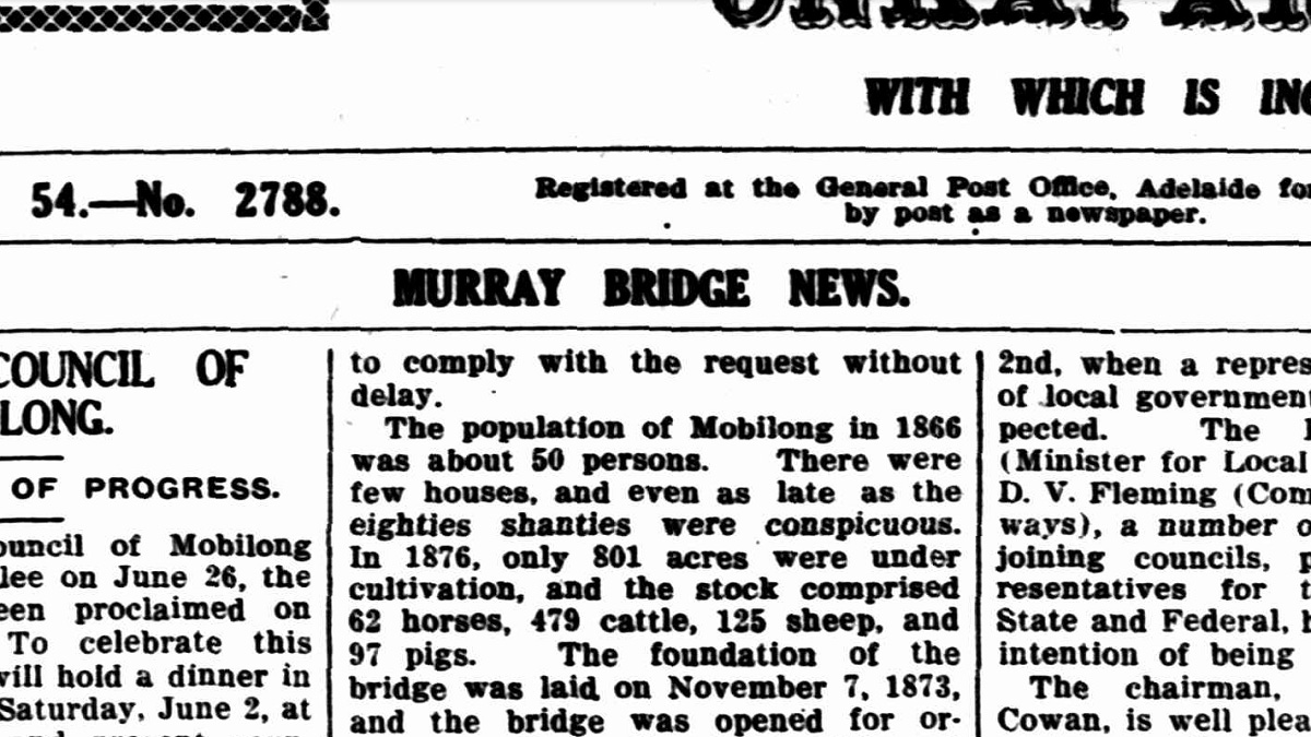 Start the presses! Murray Bridge News plans print edition