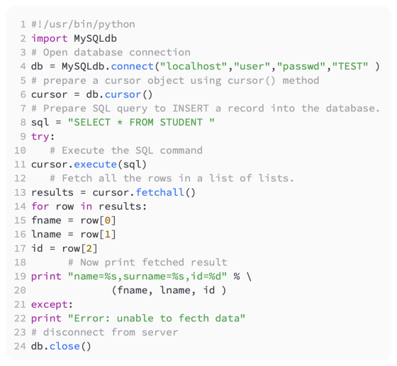 ETL With Python Structured Data - Onepagecode