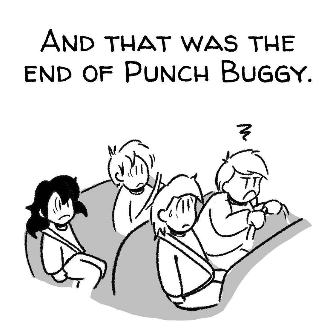Punch Buggy Zena Comics Newsletter