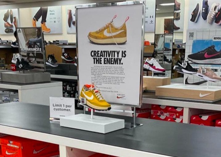 The Kicks You Wear Vol. 249 Tom Sachs walks the walk