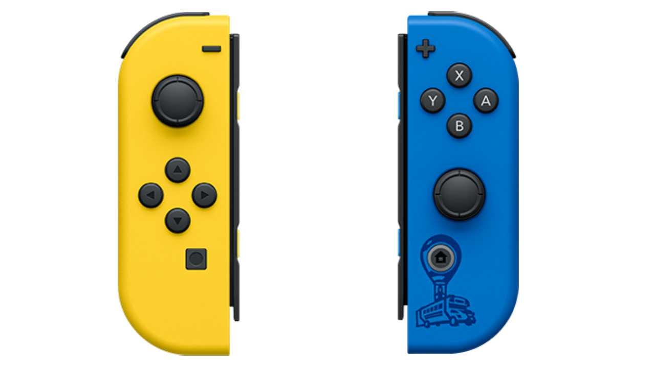 Yellow and hotsell blue joycons
