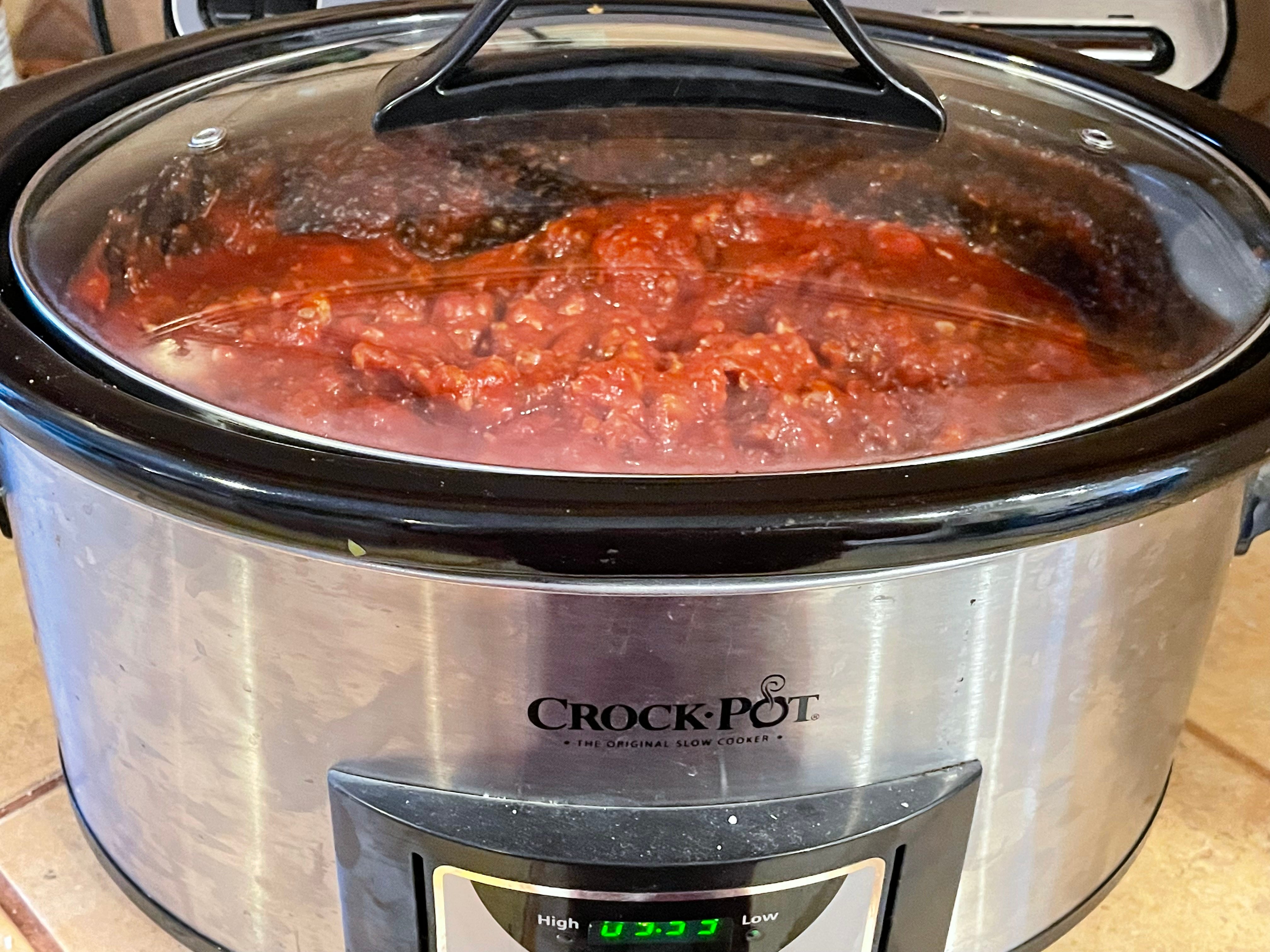 My Favorite Classic Italian Marinara Meat Sauce