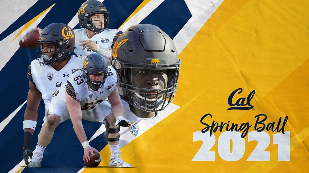 Cal Football 2021 Spring Football Roster Up by Piotr Le