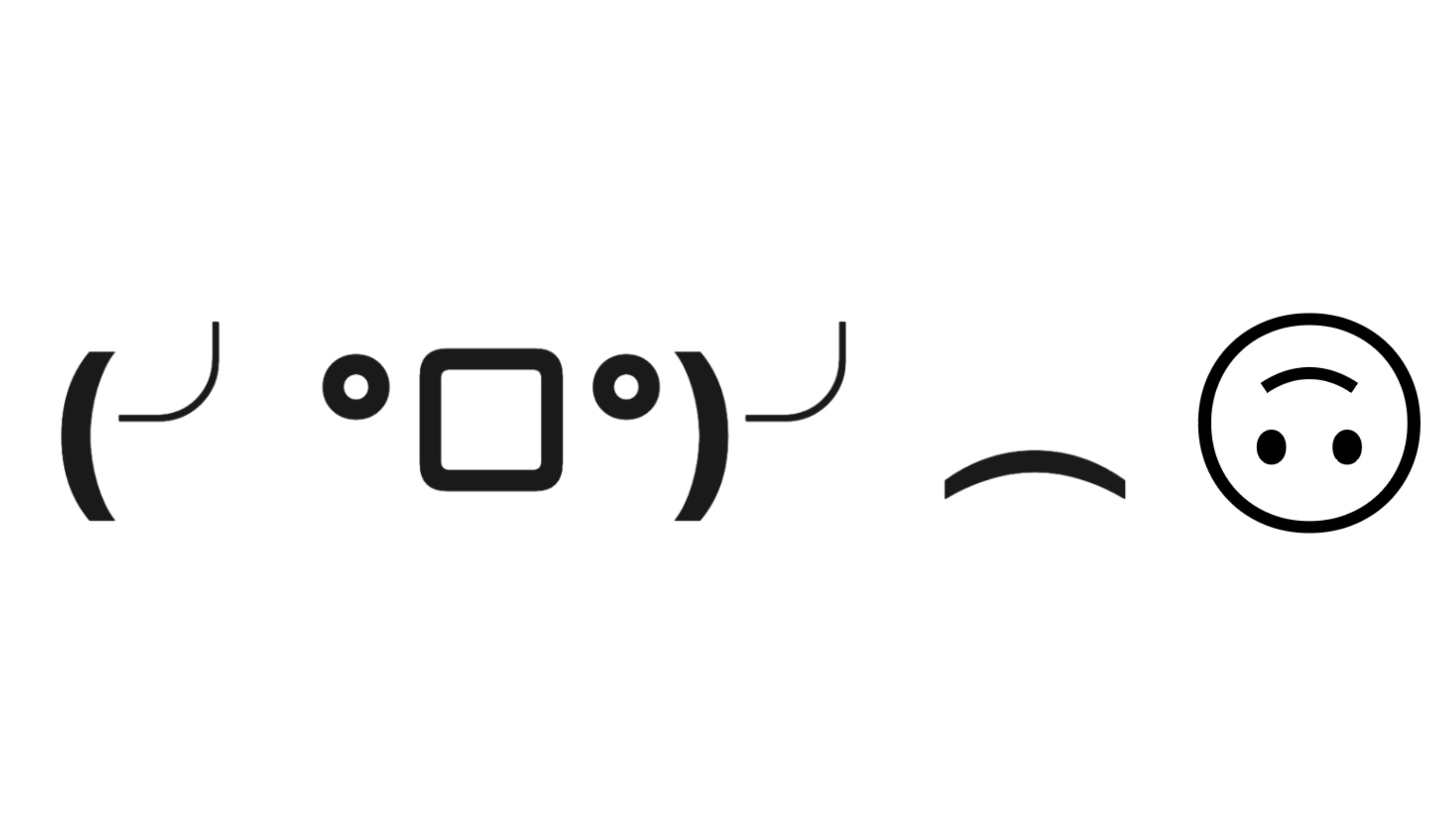 Flipping table emoticon copy cabinets matttroy