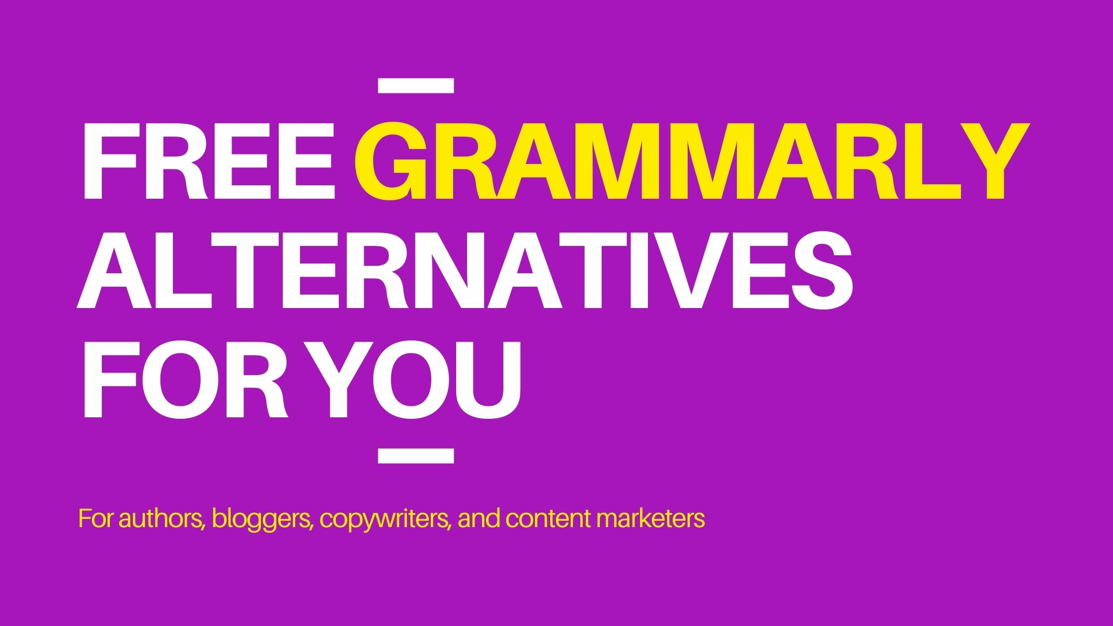 another free website like grammarly