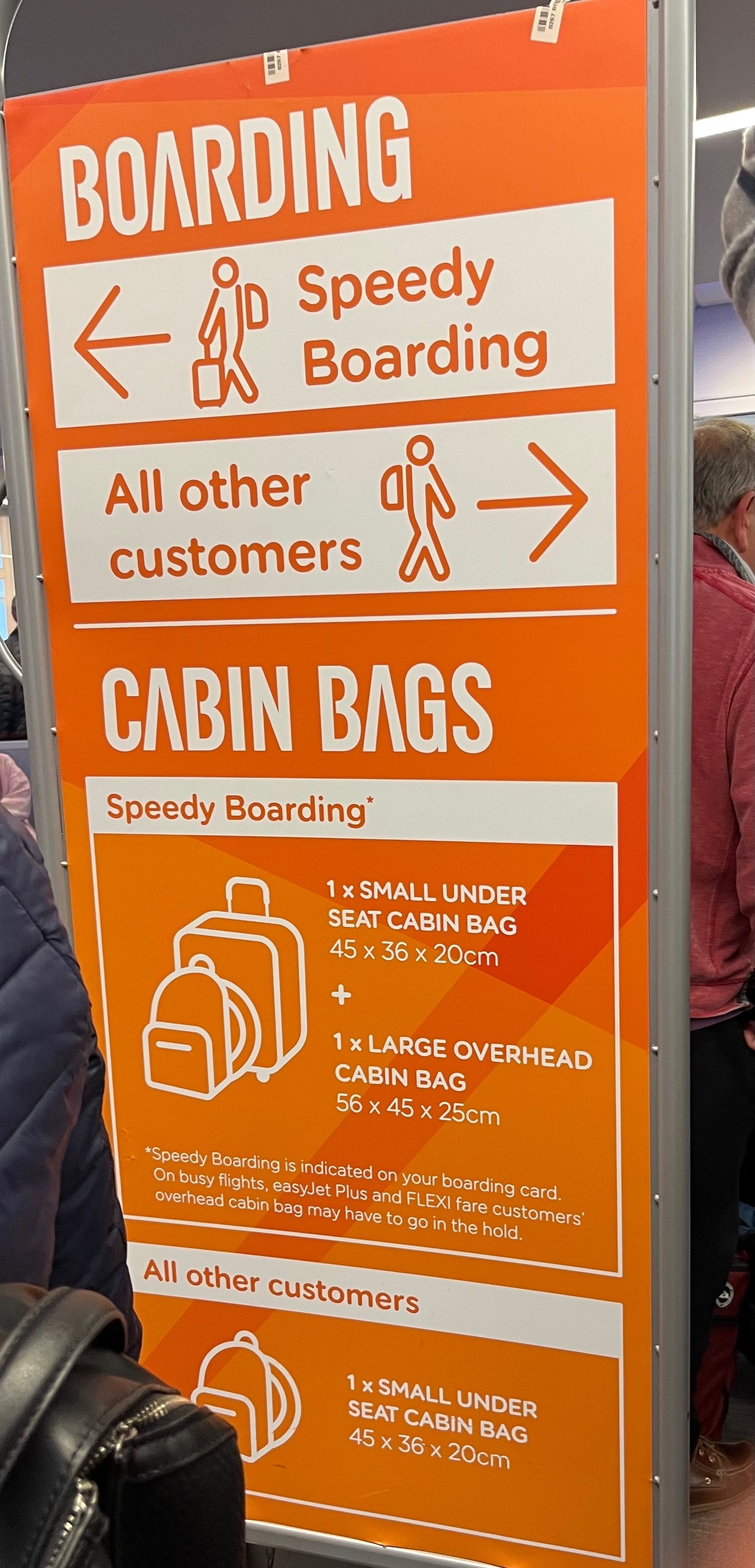 Easyjet speedy clearance check in