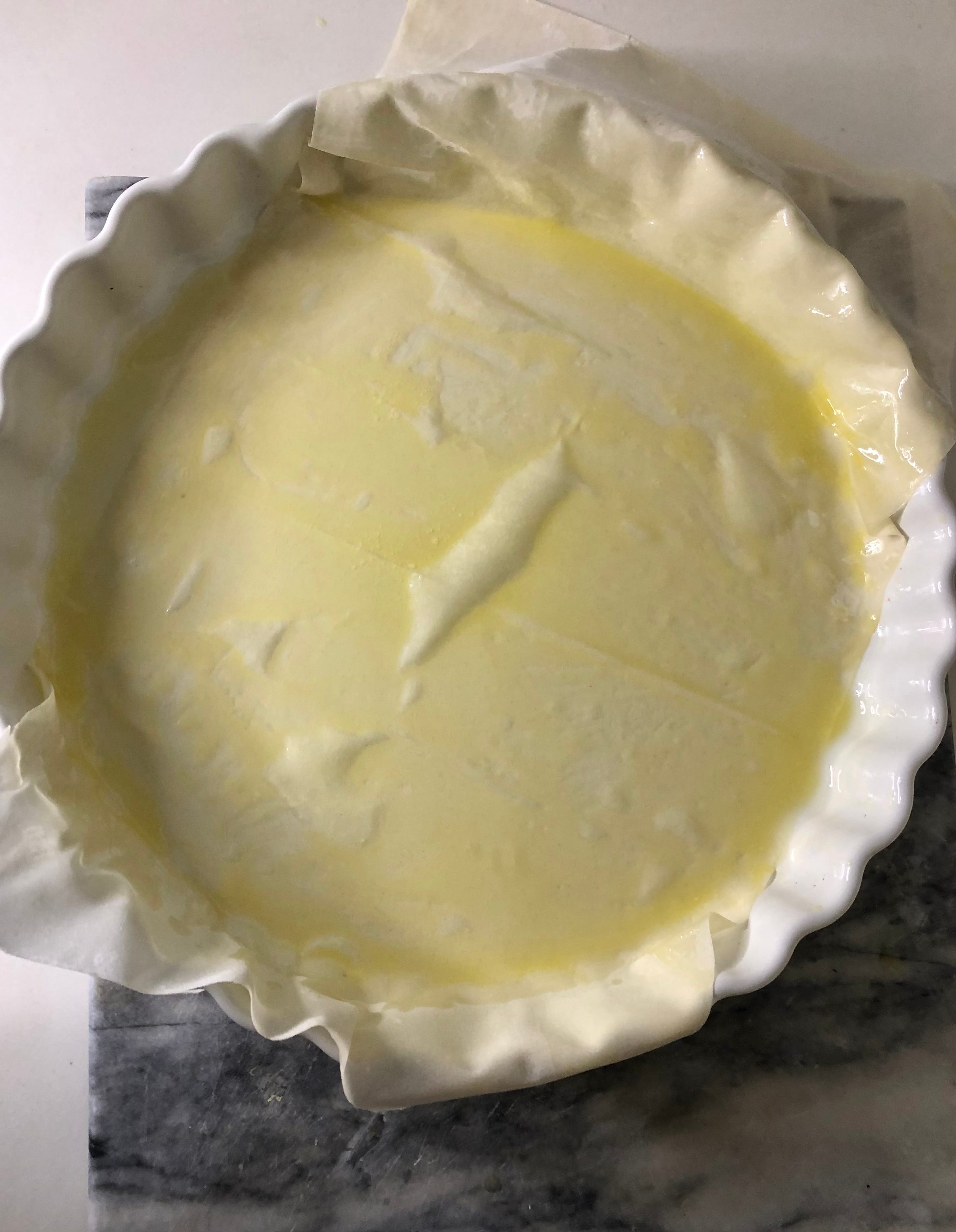 Galaktoboureko (Greek Custard Tart) by Sadie