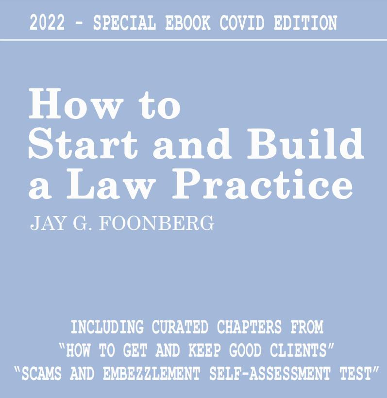 How To Start And Build A Law Practice Jay Foonberg how-to-start-and-build-a-law-practice-jay-foonberg
