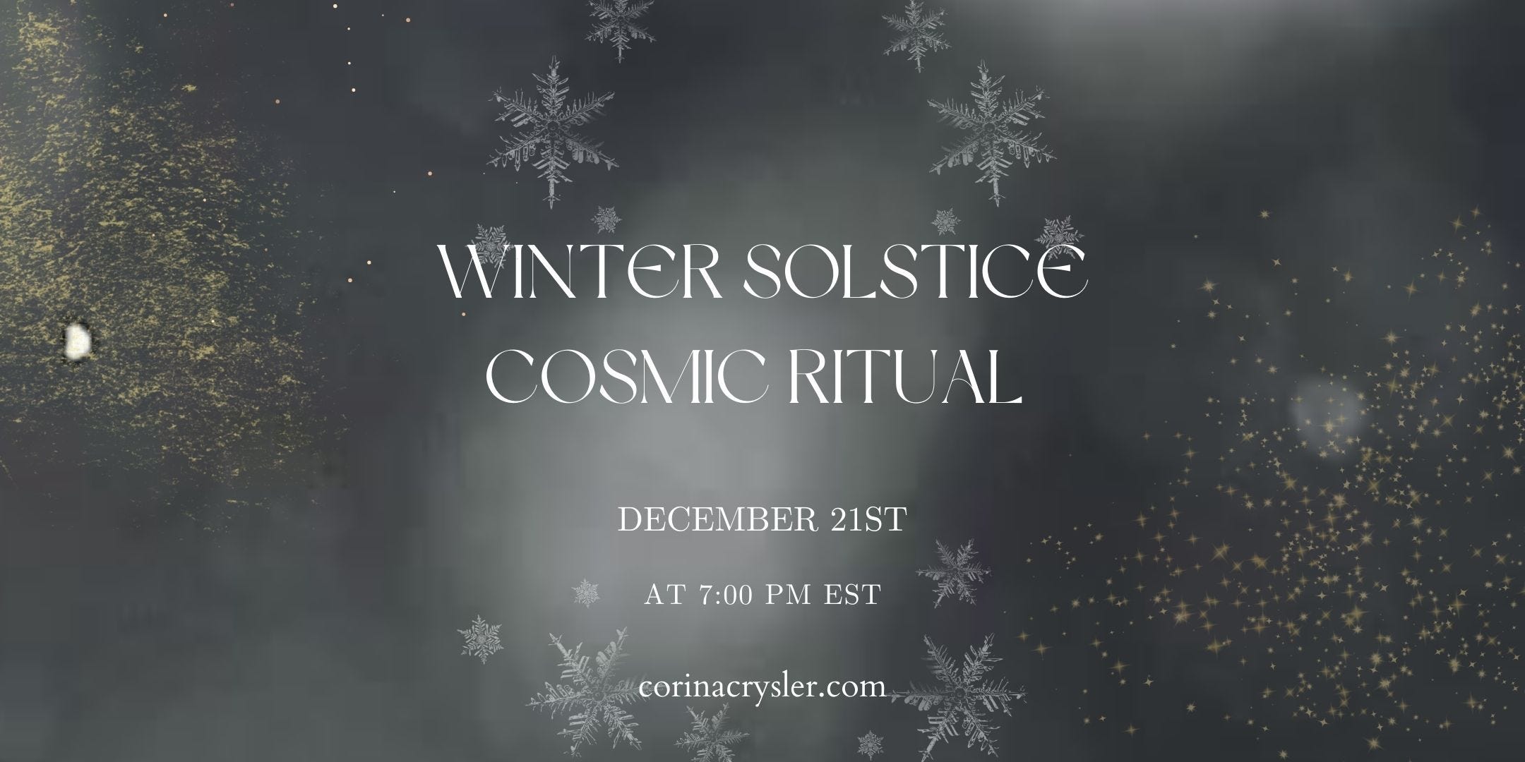 Winter Solstice Ritual by Corina Crysler