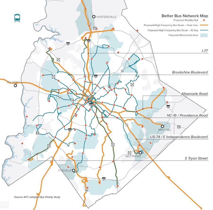 Charlotte’s new mobility plan: ambitious goals, tons of data