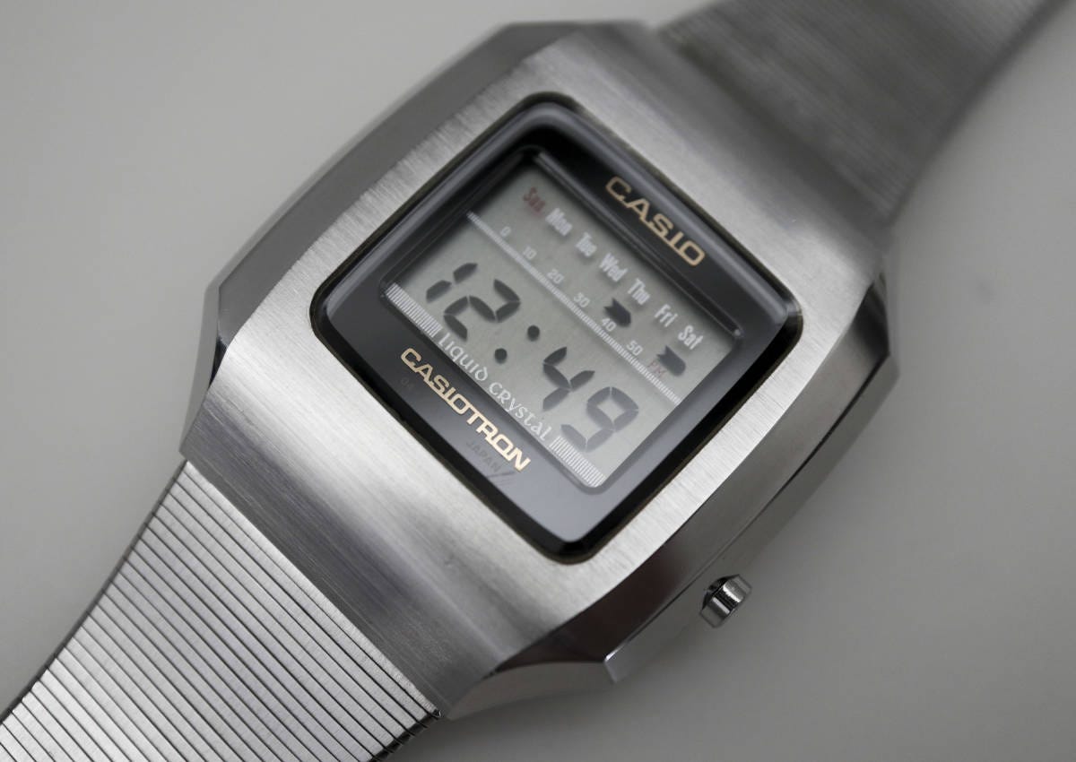 CASIO TRON カシオトロン 1974年発売 オリジナルモデル - 腕時計(デジタル)