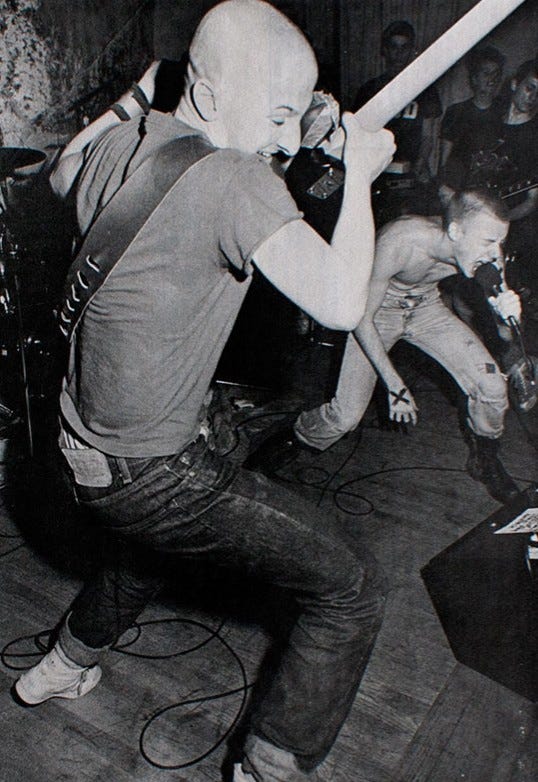 FROM THE ARCHIVES OF THE STRAIGHT EDGE BOOK Dave Smalley