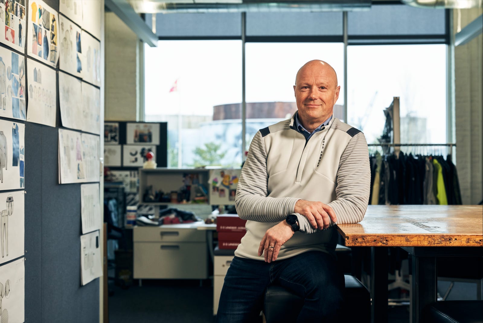 Under armour sales business casual