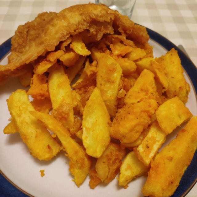 Orange chips shop