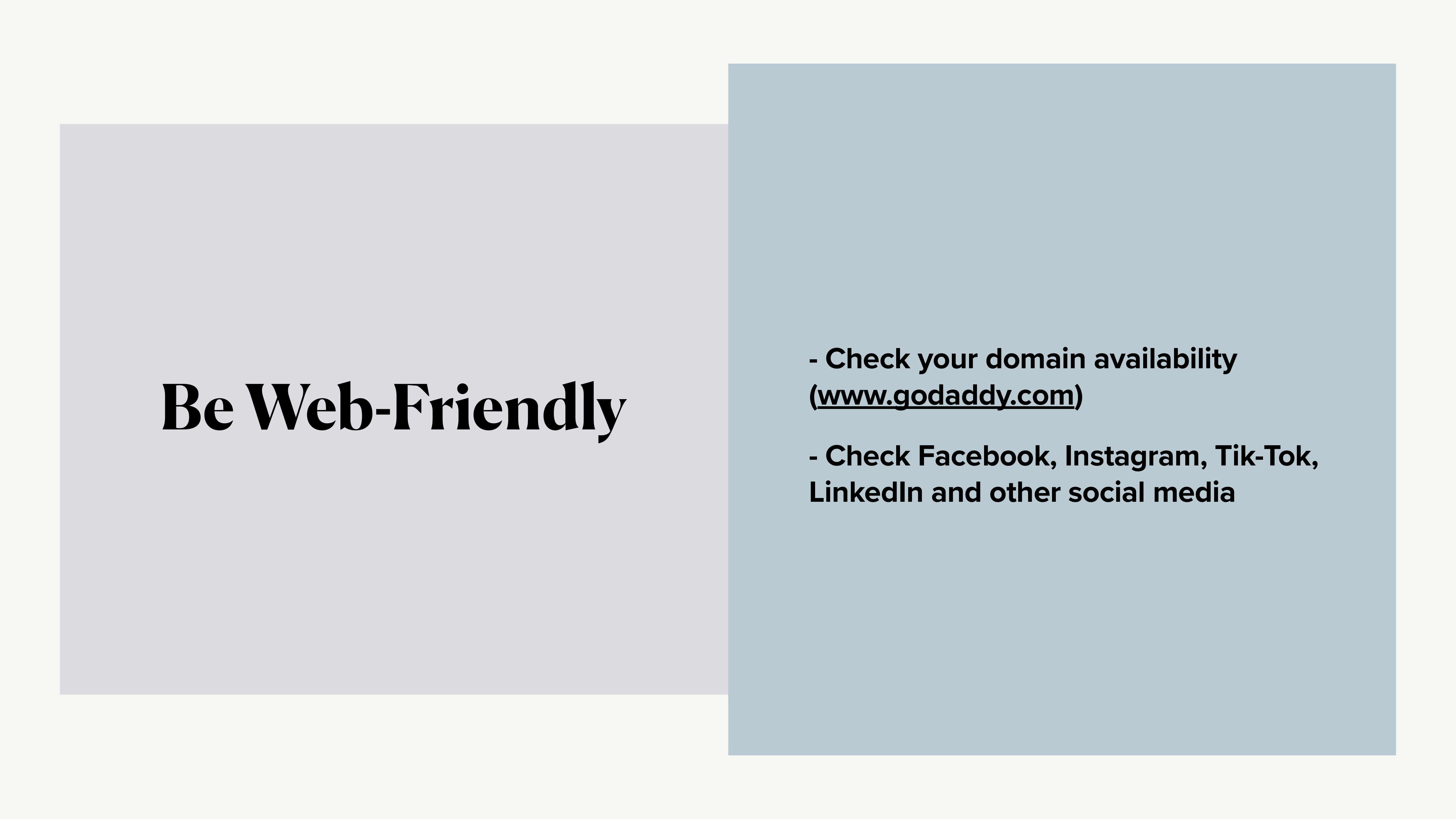 Choosing a Name For Your Company - by Stacey Ferreira