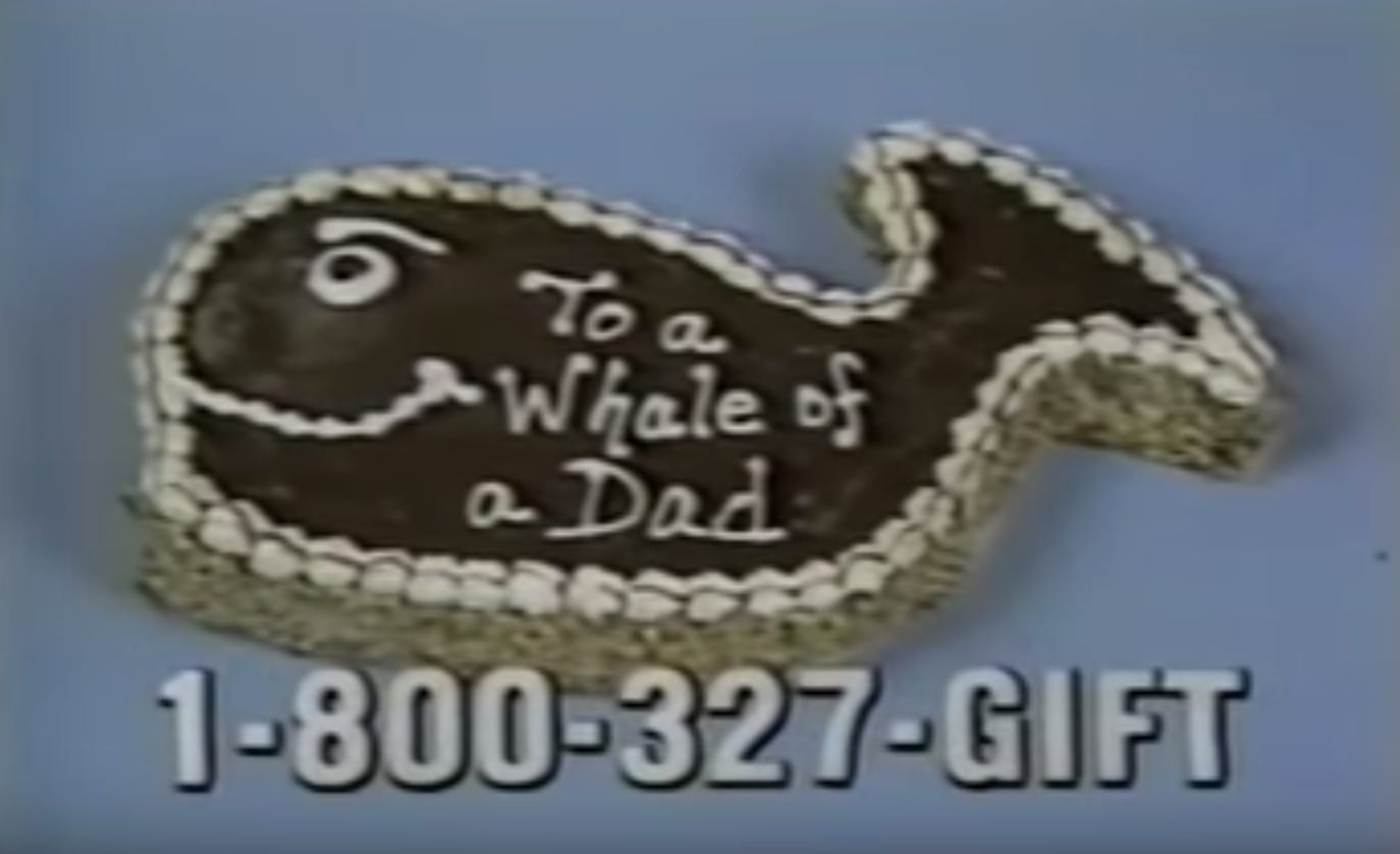 Fudgie the deals whale cake