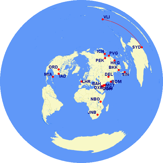 Cool Aviation Maps by Oliver Ranson
